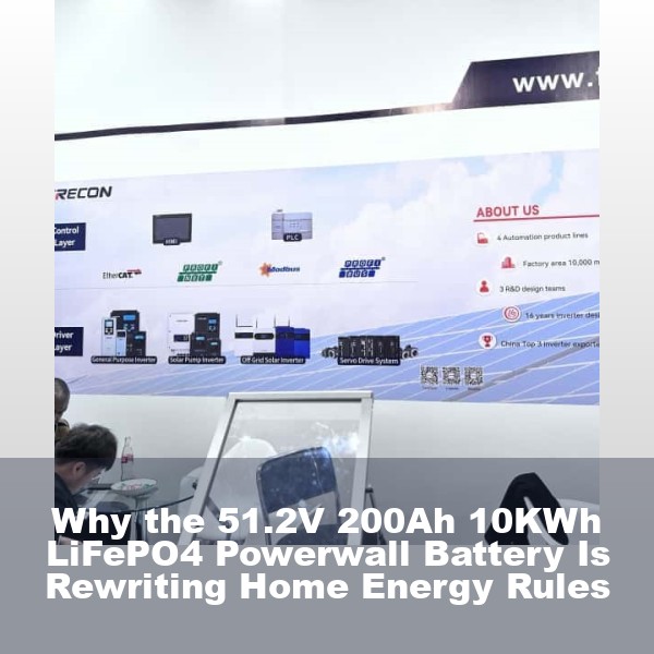 Why the 51.2V 200Ah 10KWh LiFePO4 Powerwall Battery Is Rewriting Home Energy Rules